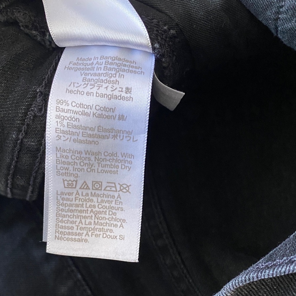 J Crew Black Denim Shorts 28 - Picture 5 of 5